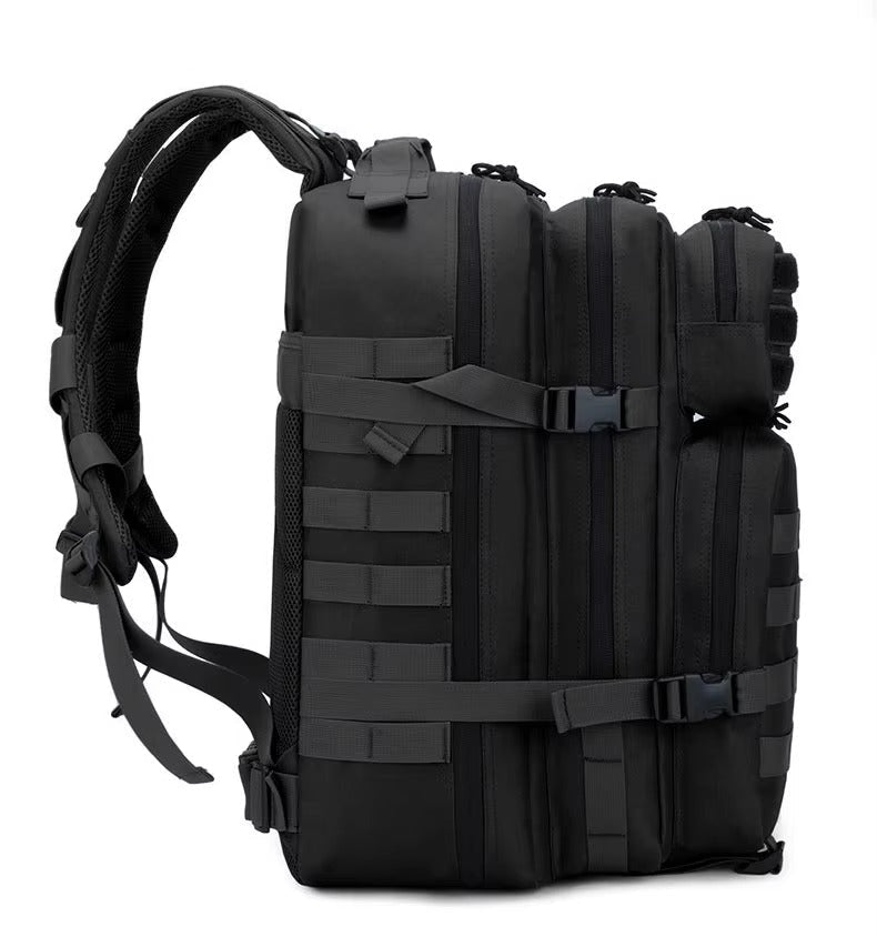 Taktischer Outdoor-Rucksack 50 Liter® – Schwarz